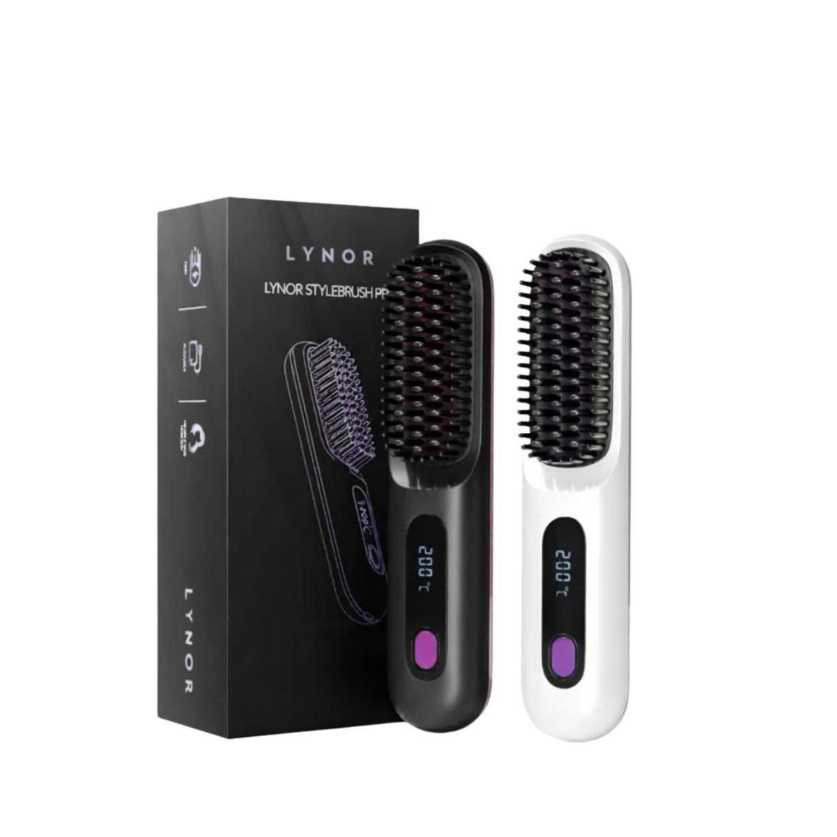 Lynor StyleBrush PRO - Säg hejdå till frissigt hår