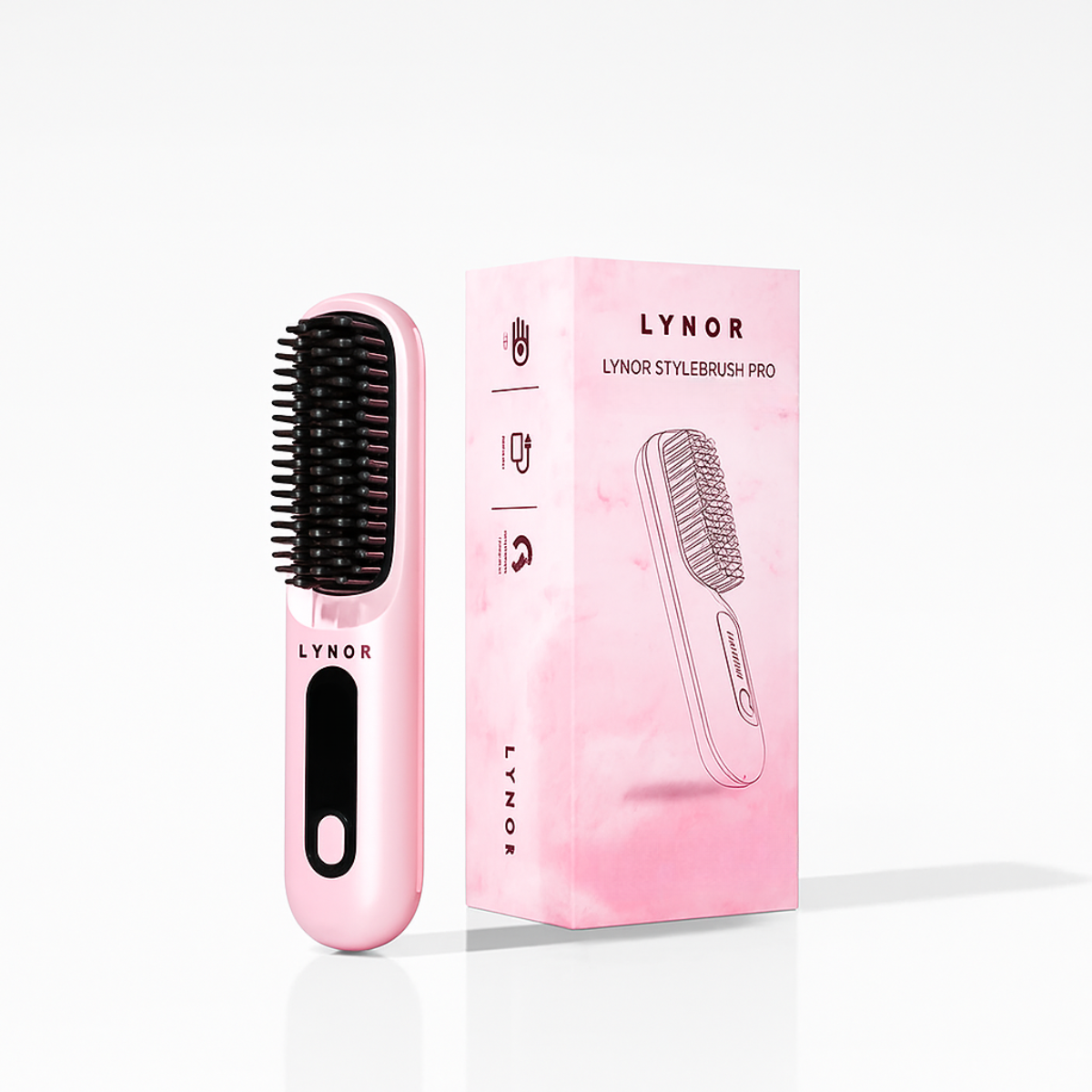 Lynor StyleBrush PRO - Säg hejdå till frissigt hår